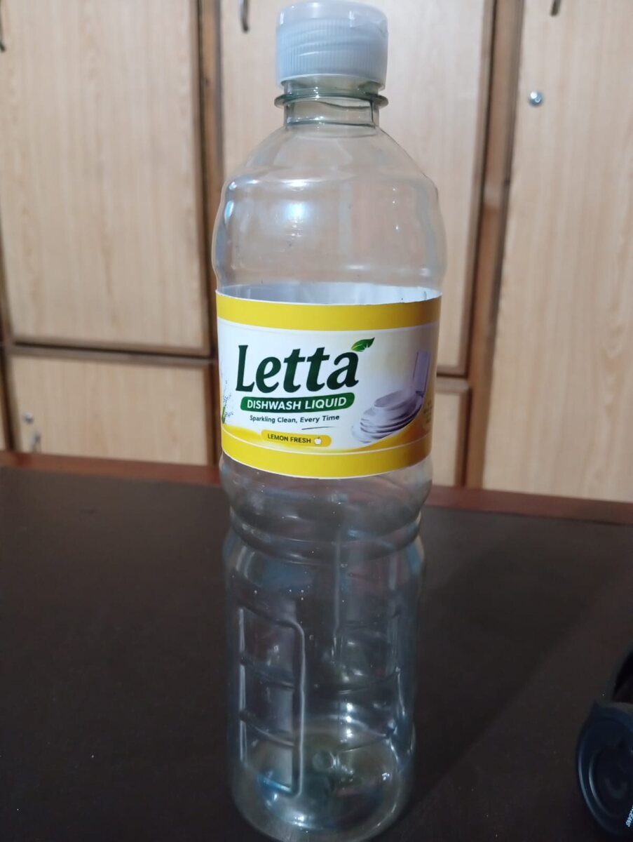 Letta Dishwash Liquid – Lemon Fresh 1000ml