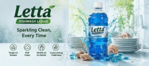 Letta Dishwash Liquid – Ocean Fresh 1000ml