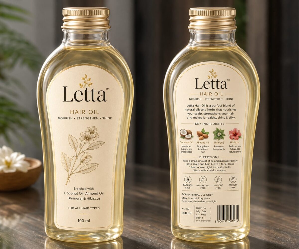 Letta Hair Oil – 100ml - Image 2